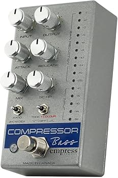 Amazon | Empress Effects/Bass Compressor Silver High-End Amazon | Empress Effects/Bass Compressor Silver High-End